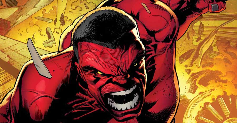Thunderbolt Ross faces off with Doom in Benjamin Percy + Geoff Shaw’s ‘Red Hulk’