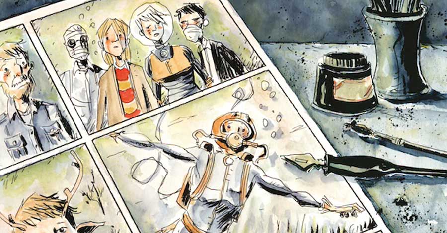 ‘10,000 Ink Stains: A Memoir’ offers a detailed look at Jeff Lemire’s 25+ years in comics