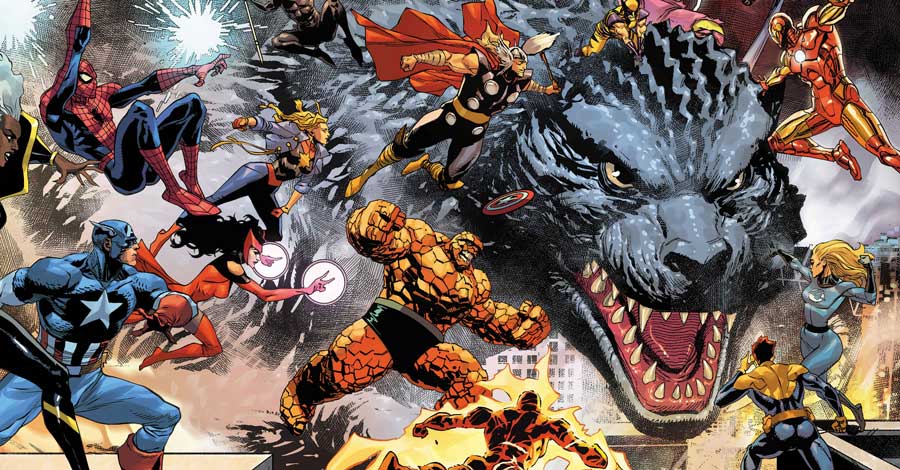 Godzilla returns to the Marvel universe next year in a series of one-shots