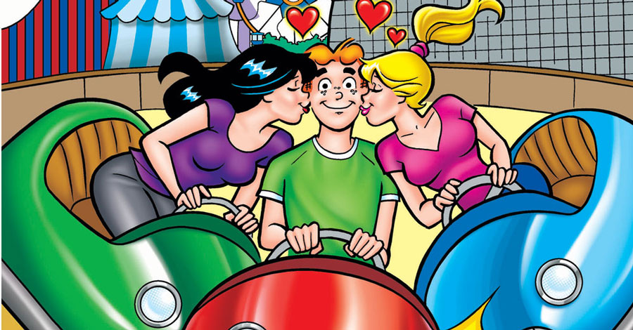 Lil’ Jinx, Betty + Veronica would ‘Please, Please, Please’ like to meet their idol in ‘Betty & Veronica Jumbo Comics Digest’ #334