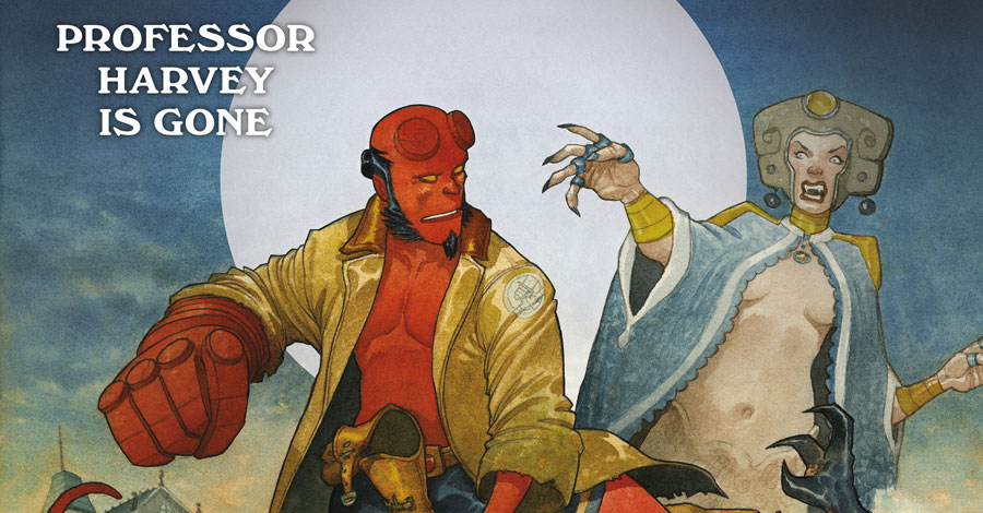 Mike Mignola + Giuseppe Manunta bring a prose Hellboy story to comics