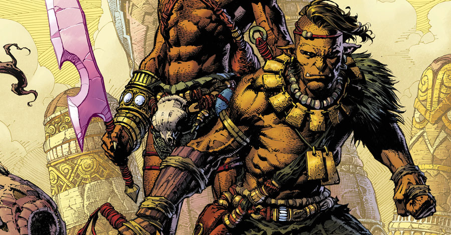 Robert Kirkman + David Finch’s brutal fantasy epic ‘Skinbreaker’ arrives in September