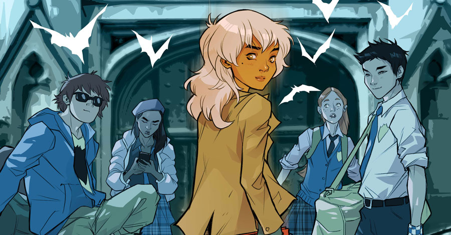 Brenden Fletcher, Karl Kerschl + Becky Cloonan re-enroll at ‘Gotham Academy’