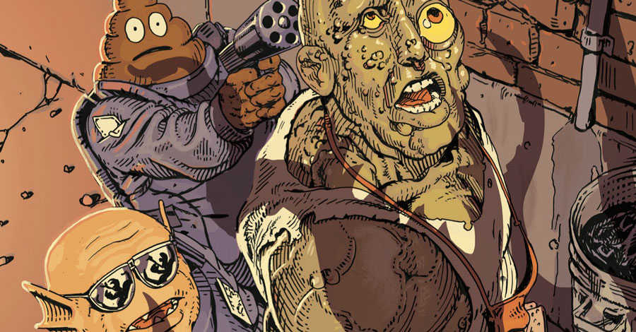 The Toxic Avenger meets the Justice Warriors in ‘Toxie Team-Up’ #5