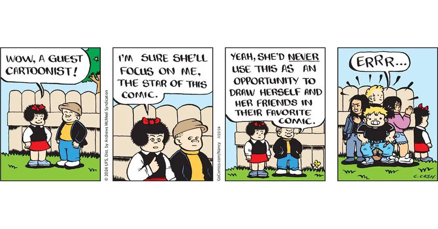 Caroline Cash will take over the ‘Nancy’ comic strip in 2026
