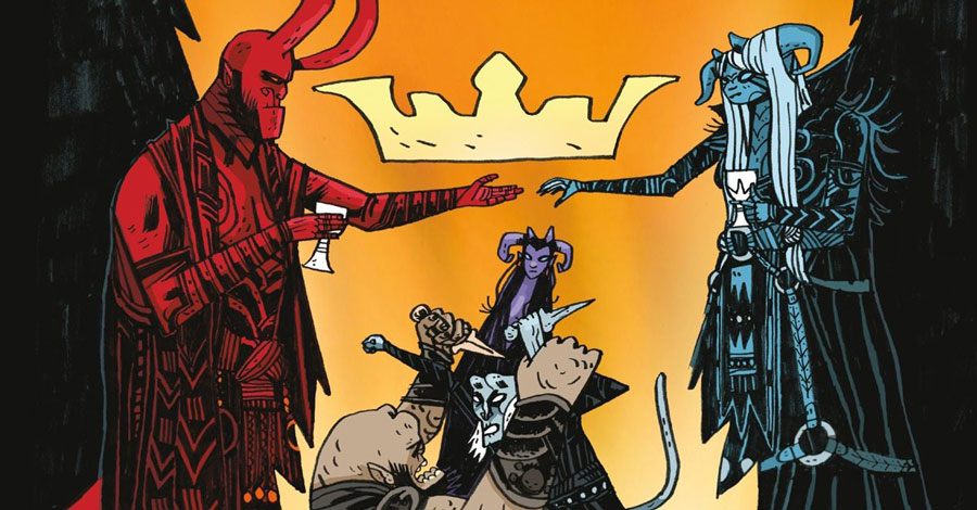 The Mignola brothers team with Warwick Johnson-Cadwell on ‘The Crown: A Tale of Hell’