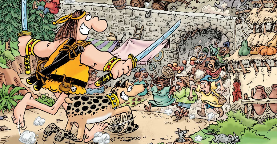 Groo faces prophecy + catastrophe in a new miniseries this spring