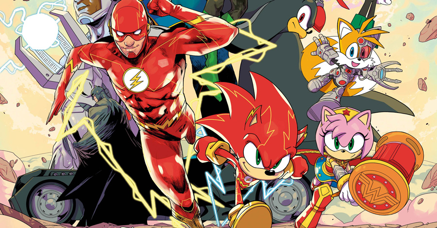 Sonic + The Justice League reunite for ‘DC x Sonic the Hedgehog: Metal Legion’