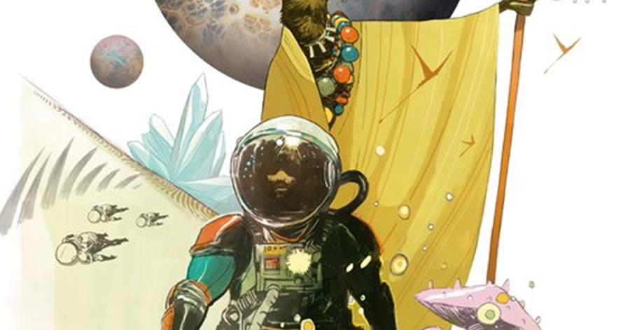 Jonathan Hickman + friends bring Substack SF universe ‘Three Worlds/Three Moons’ to Dark Horse