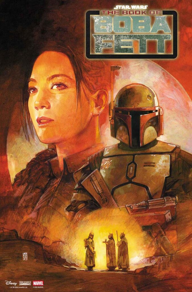 The Book of Boba Fett #1 cover by Alex Maleev
