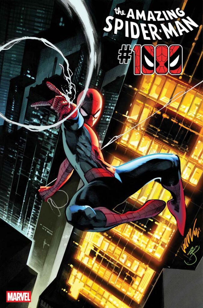 Amazing Spider-Man #1000 main cover by Pepe Larraz