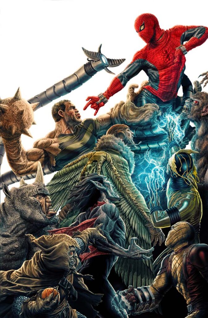 Amazing Spider-Man #1000 variant by Lee Bermejo