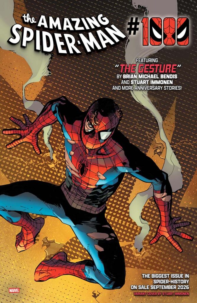 Amazing Spider-Man #1000 variant by Stuart Immonen