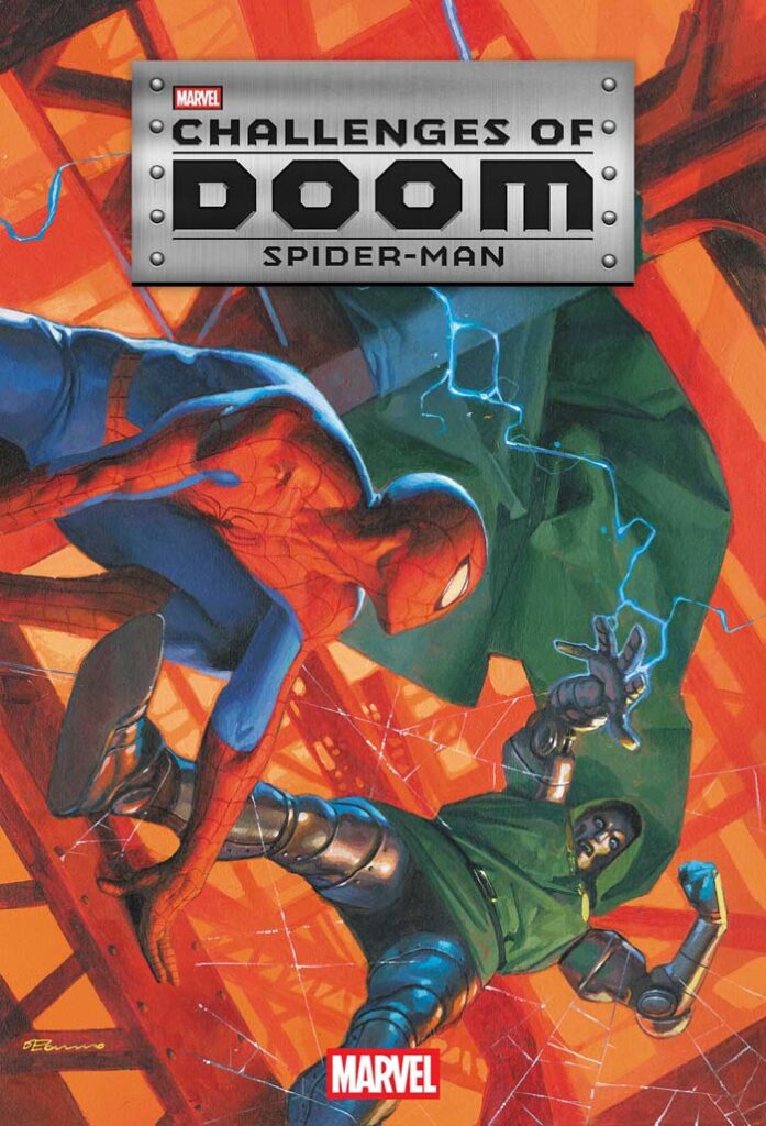 Challenges of Doom: Spider-Man cover by Fabrizio De Tommaso