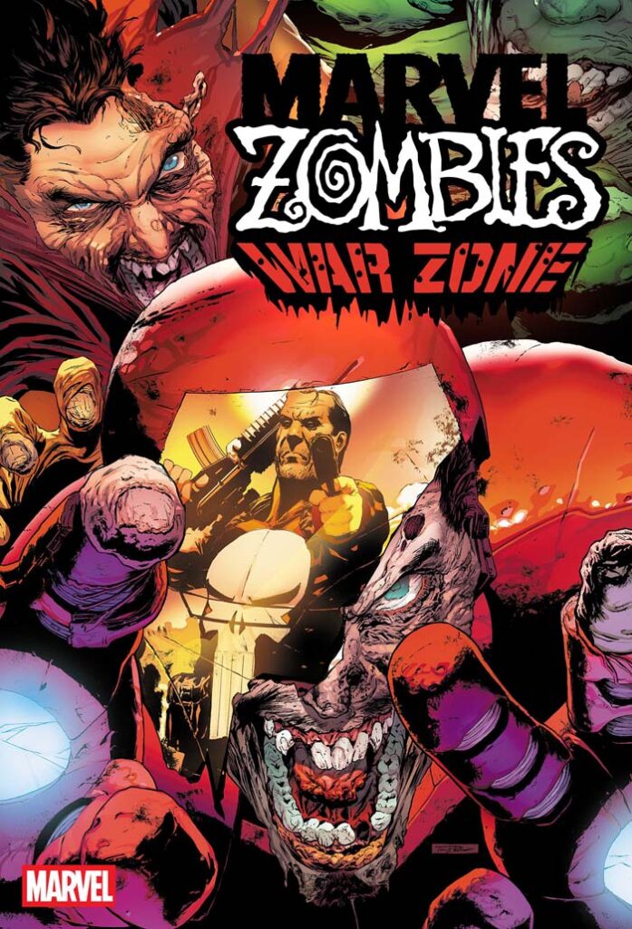 Marvel Zombies: War Zone #1 cover by Tony Parker