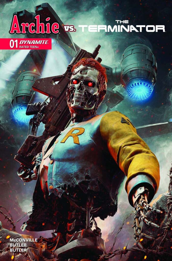 Archie vs. Terminator #1 variant by Bjorn Barends