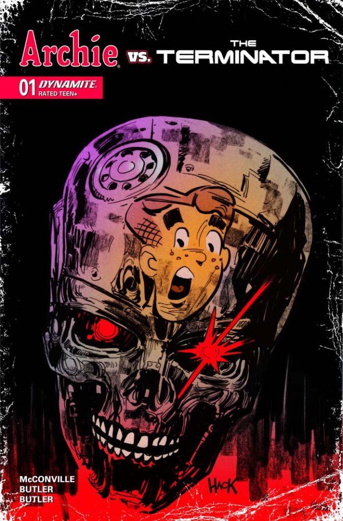 Archie vs. Terminator #1 variant by Robert Hack