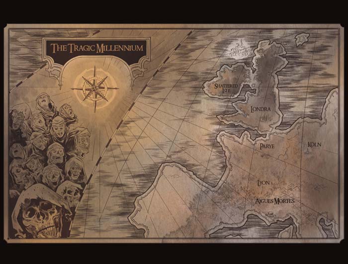 Hawkmoon: The Mad God #1 map cover