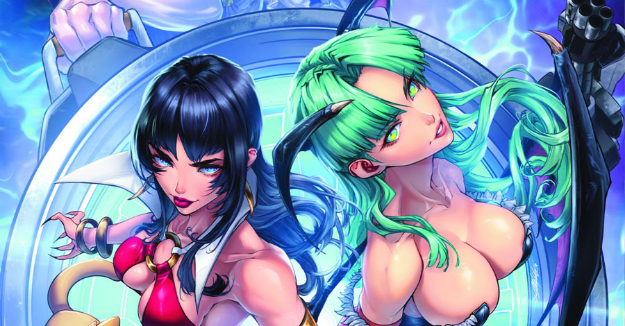Dynamite expands Vampirella’s world with Pathfinder, Darkstalkers crossovers + new compact collection