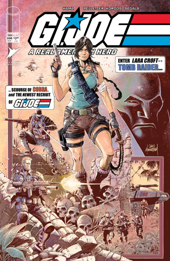 G.I. Joe: A Real American Hero #330 second printing by Chris Mooneyham