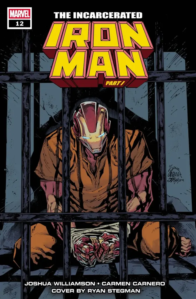 Iron Man #12 cover by Ryan Stegman