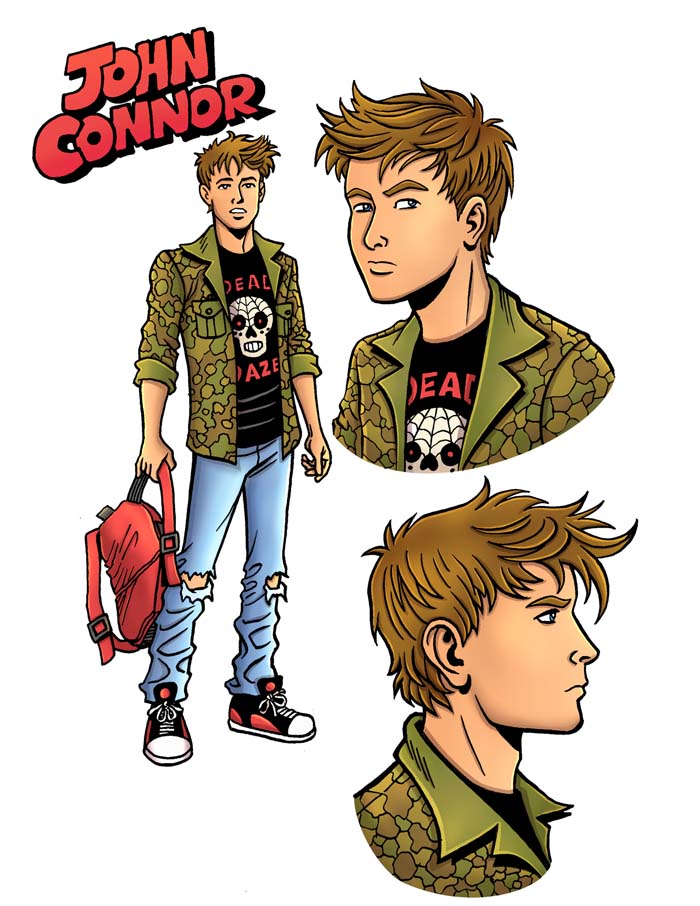 Archie vs. Terminator concept art