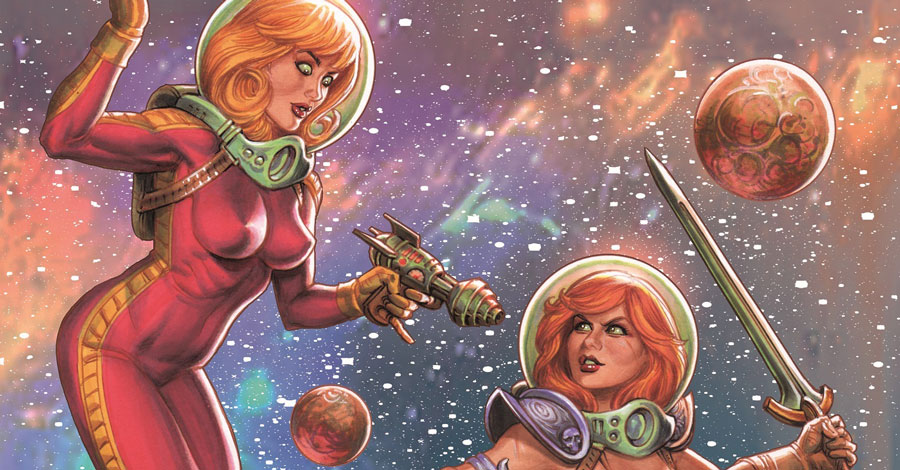 Red Sonja + Barbarella will meet for the first time in new Dynamite crossover