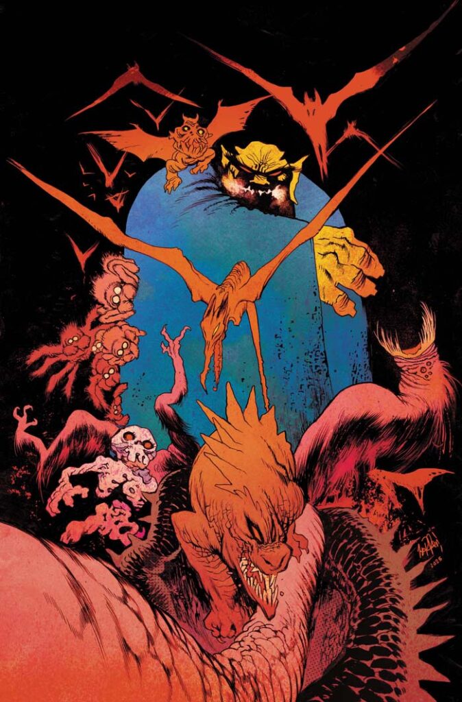 The Demon #1 cover by James Harren