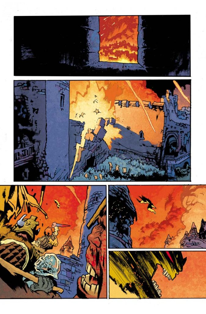 The Demon #1 artwork by James Harren