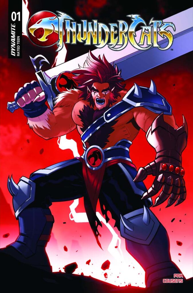 ThunderCats #1 cover by Stephen Byrne