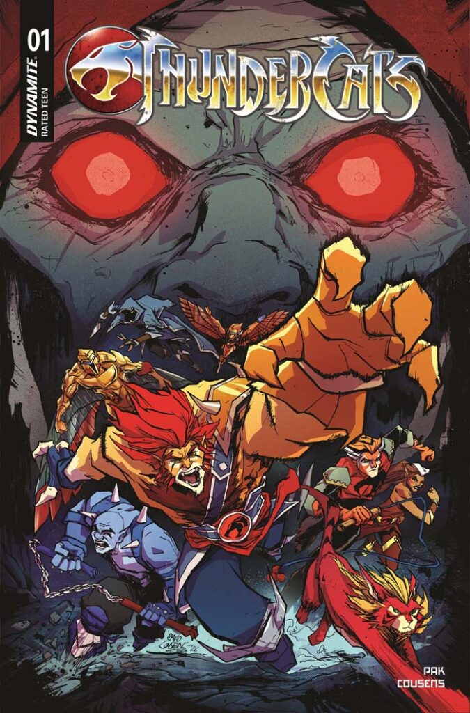 ThunderCats #1 cover by David Cousens