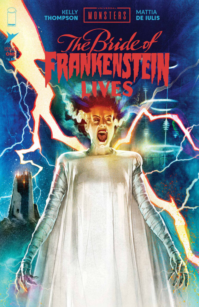 Universal Monsters: The Bride of Frankenstein Lives #1 cover by Joshua Middleton