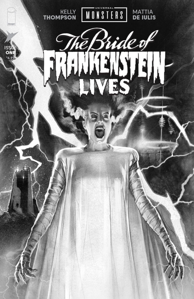 Universal Monsters: The Bride of Frankenstein Lives #1 cover by Joshua Middleton