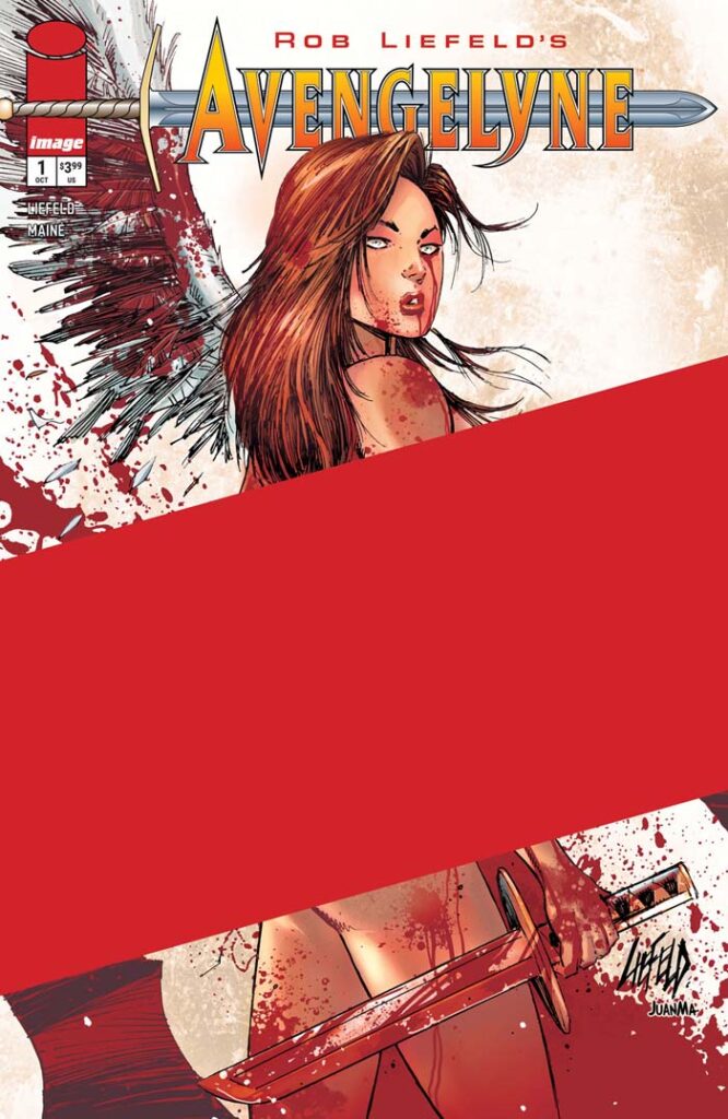 Avengelyne #1 variant by Rob Liefeld