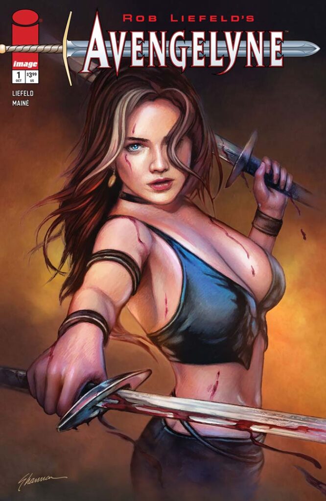 Avengelyne #1 variant by Shannon Maer