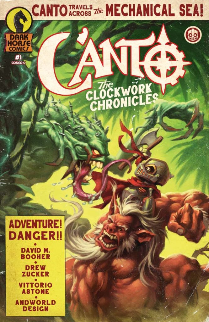 Canto: The Clockwork Chronicles #1 variant by Lukas Ketner