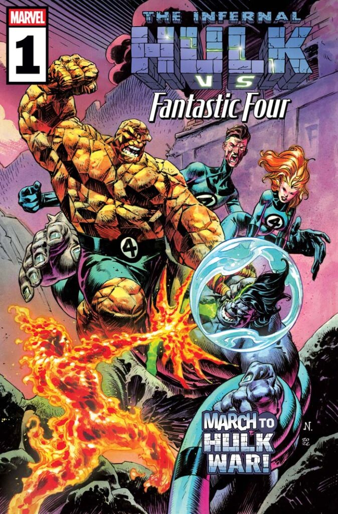 Infernal Hulk Vs. Fantastic Four