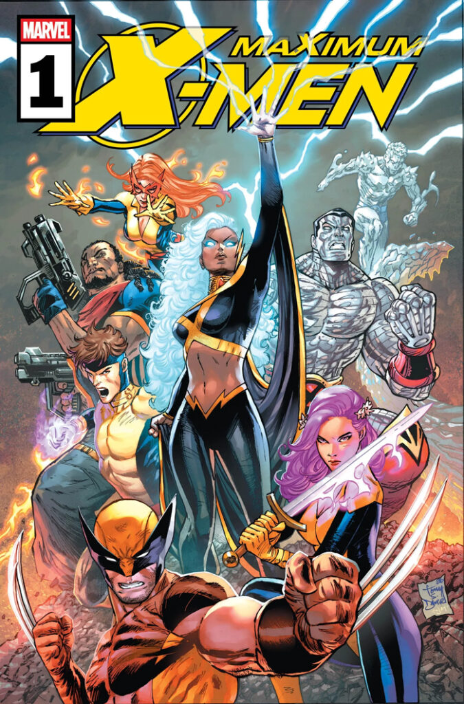 Maximum X-Men #1 cover by Tony S. Daniel