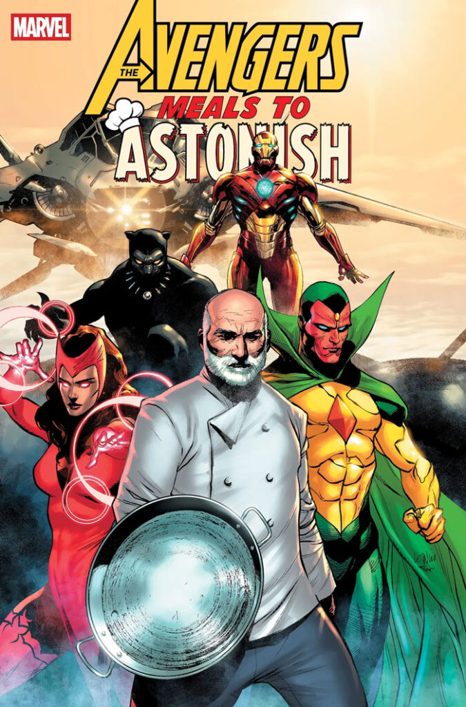 Meals to Astonish: Avengers #1 cover by Leinil Francis Yu