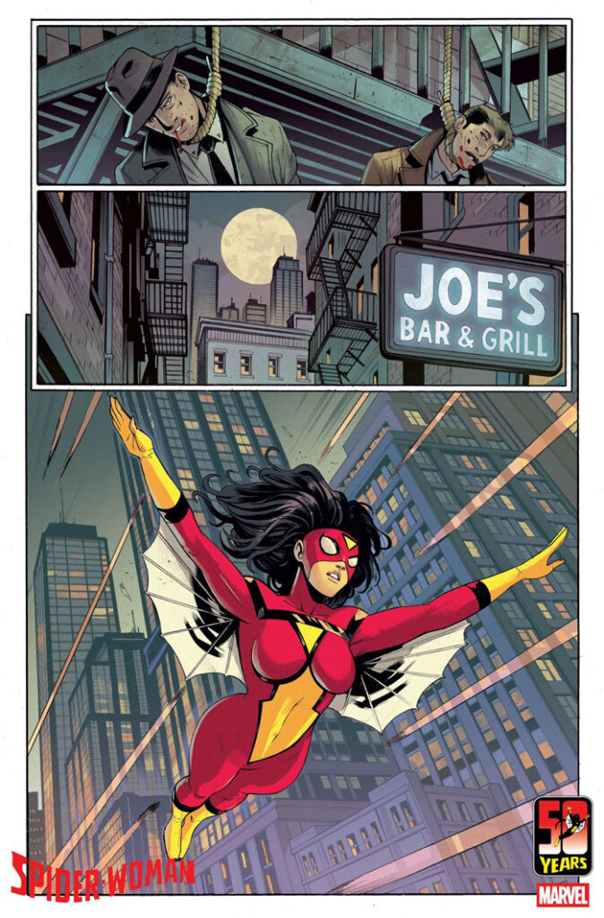 Spider-Woman #1 preview art