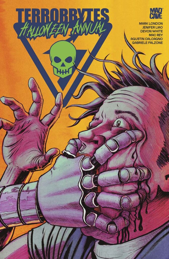 Terrorbytes Halloween Annual #1 cover by Dave Chisholm