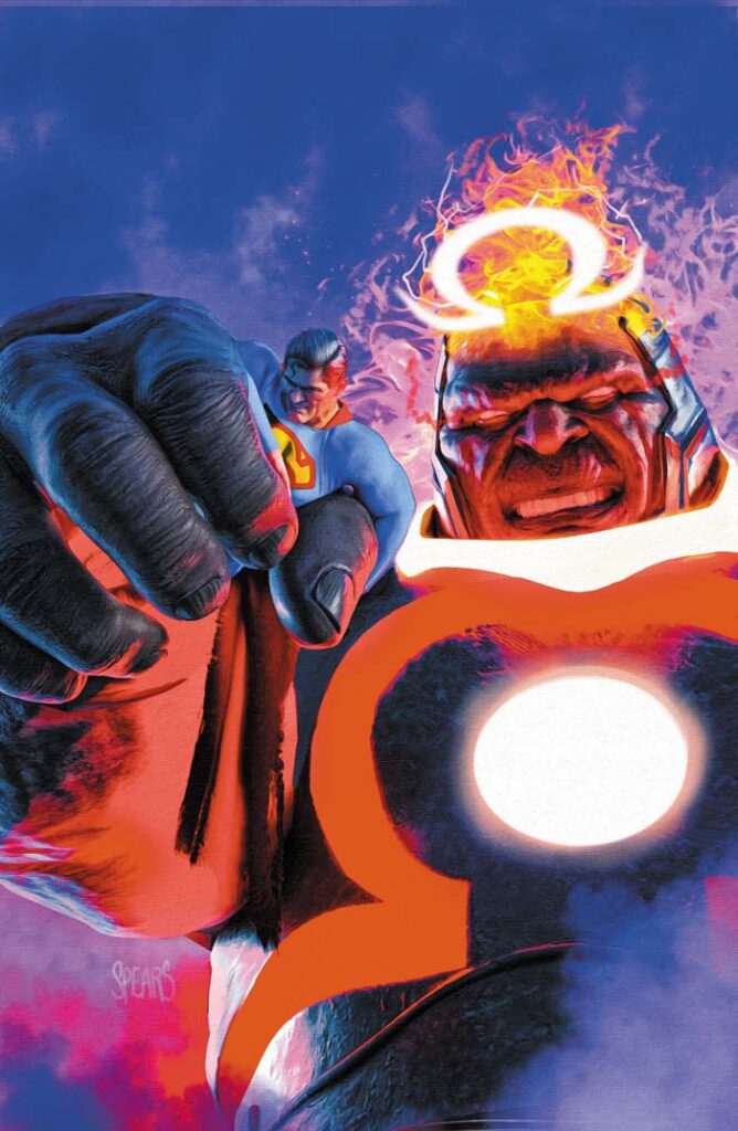DC All In Saga: Darkseid vs. the World #1 variant by Mark Spears