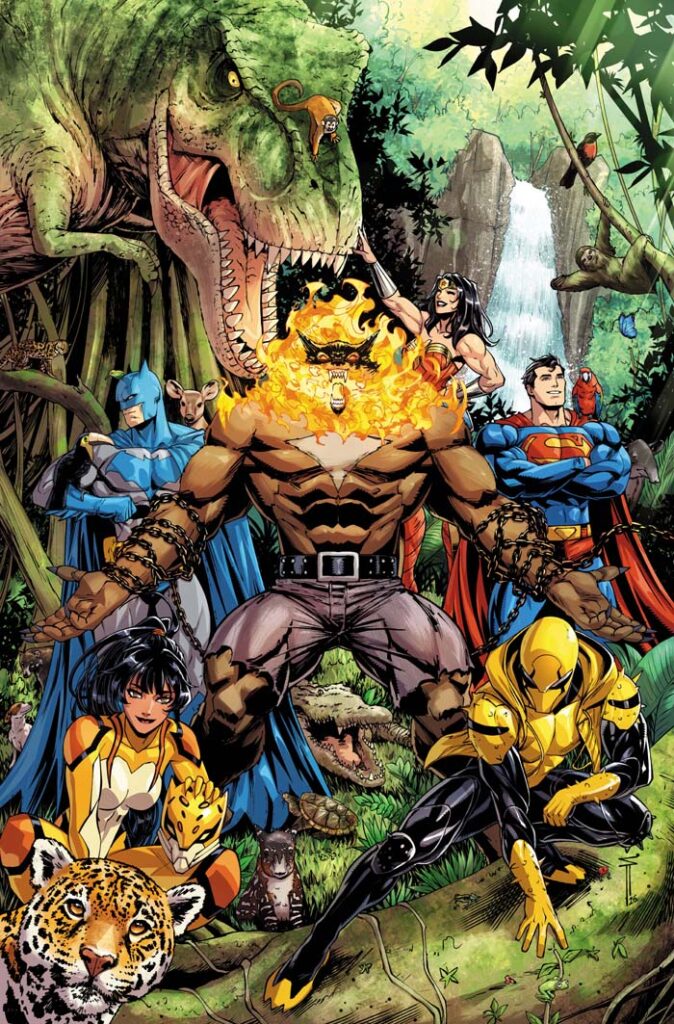 Justice League: Dark Realm Special #1 variant by Serg Acuna