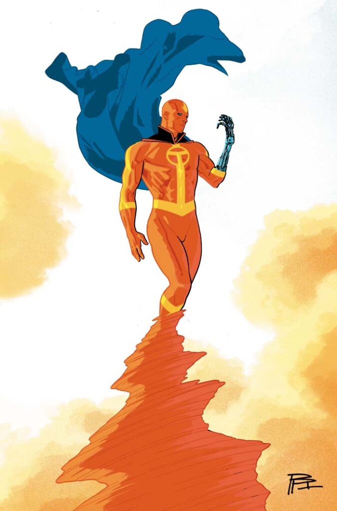 Justice League Unlimited #25 variant by Bruno Redondo