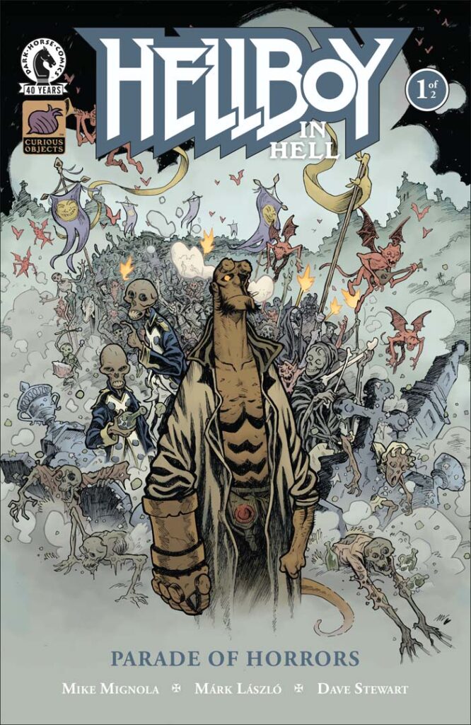 Hellboy in Hell: Parade of Horrors #1 cover by Márk László