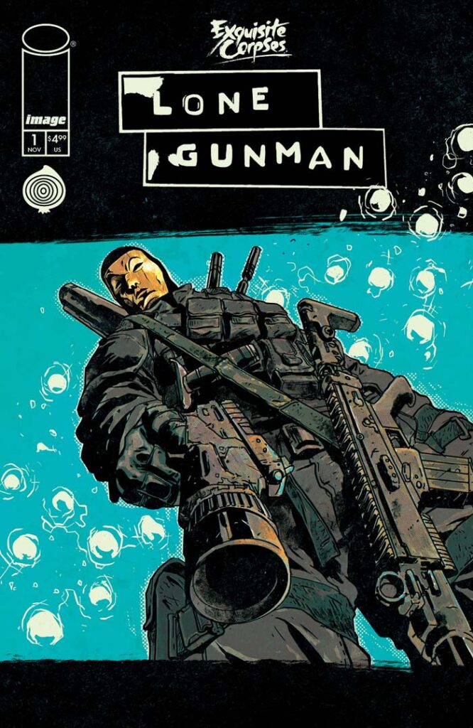 Exquisite Corpses: Lone Gunman cover by Alberto Ponticelli