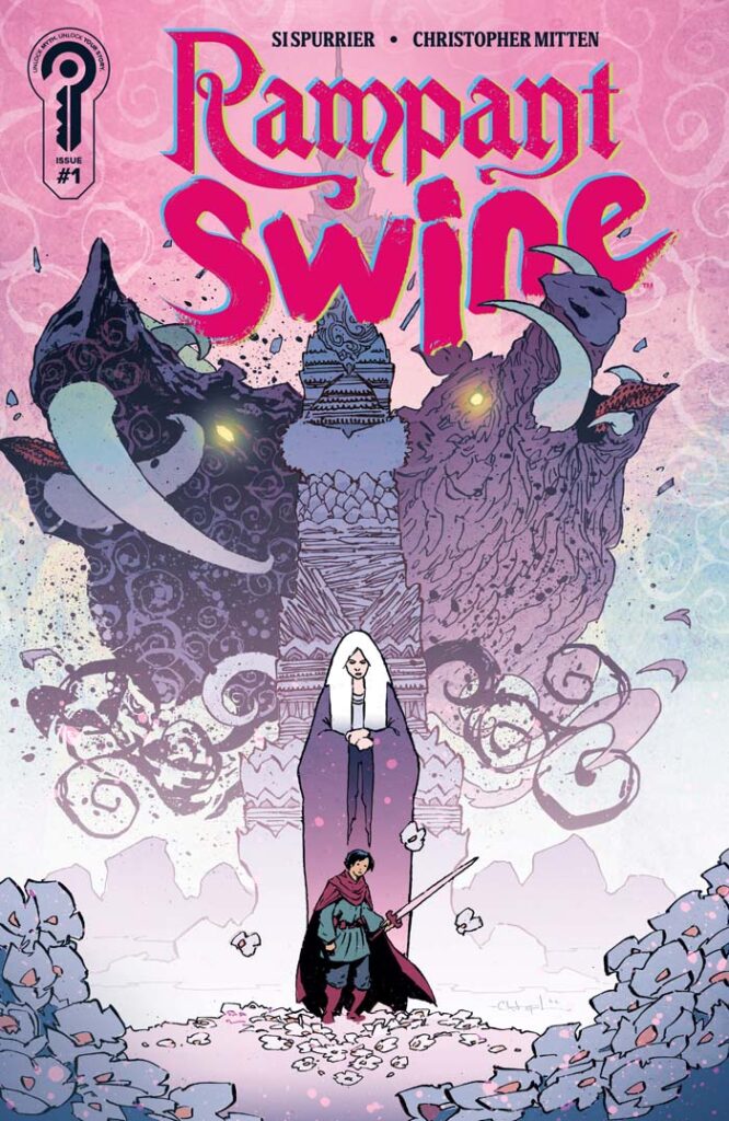 Rampant Swine #1 cover by Christopher Mitten