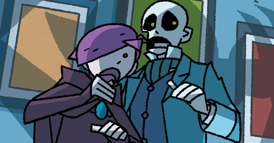 Smash Pages Q&A | Matthew Dow Smith on ‘Amelia Shadows’ + ‘The October Girl’