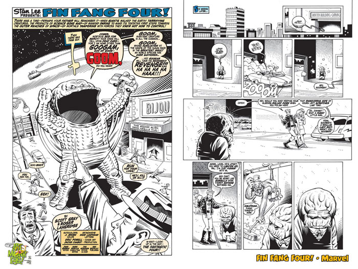 Fin Fang Four artwork