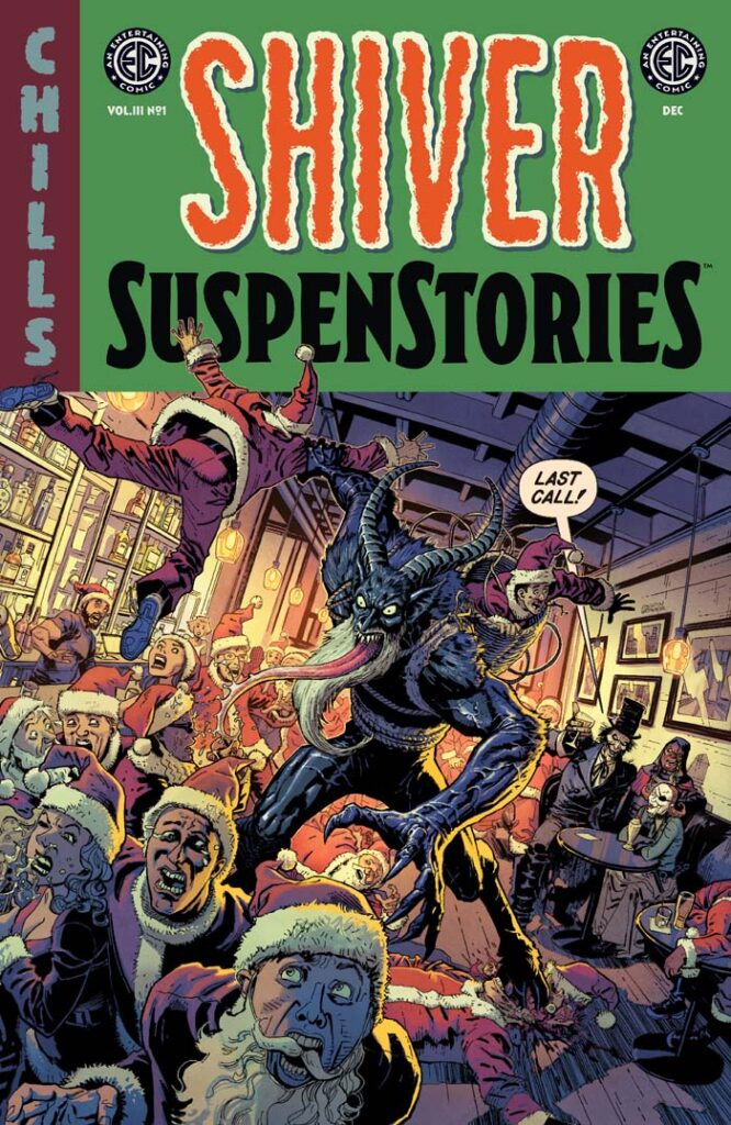 Shiver Suspenstories #3 cover by Dustin Weaver